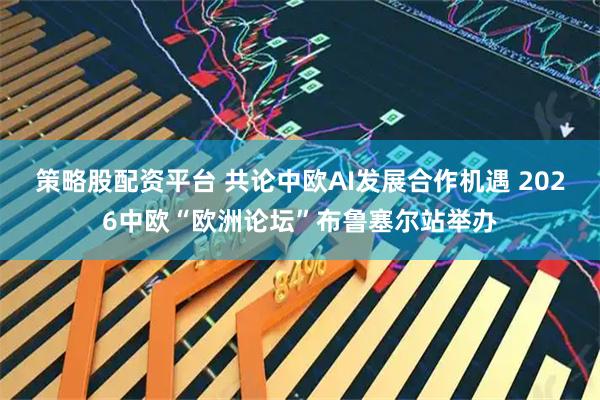 策略股配资平台 共论中欧AI发展合作机遇 2026中欧“欧洲论坛”布鲁塞尔站举办